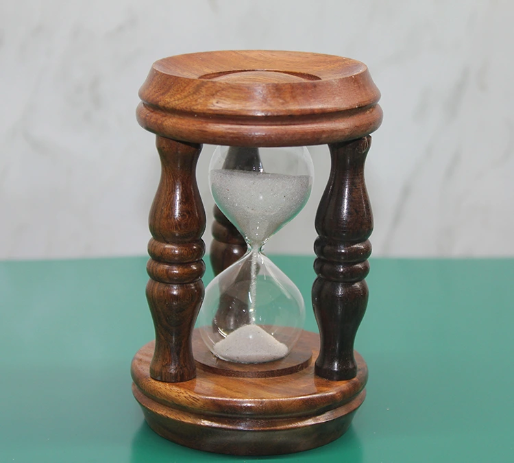 Ahşap Kum Saati Model 6 ( Lisinya )