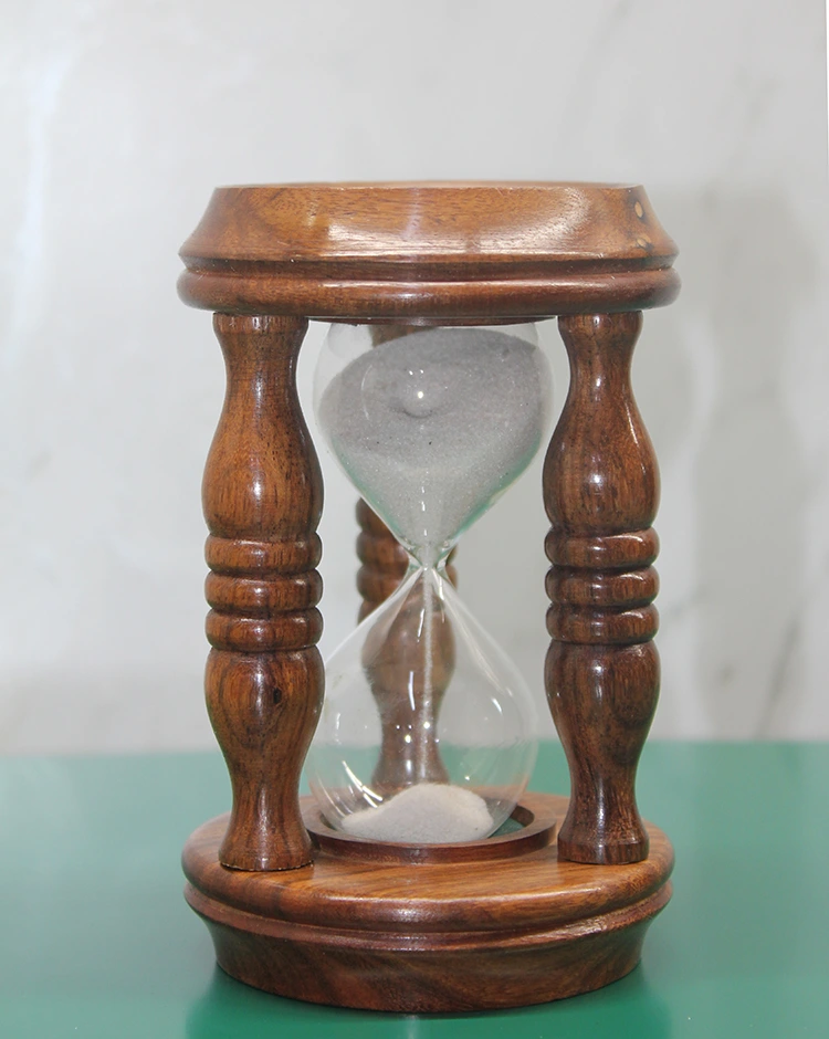 Ahşap Kum Saati Model 7 ( Lisinya )