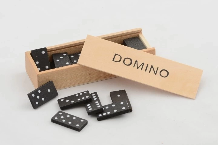 Ahşap Kutulu Domino Alk4019 ( Lisinya )