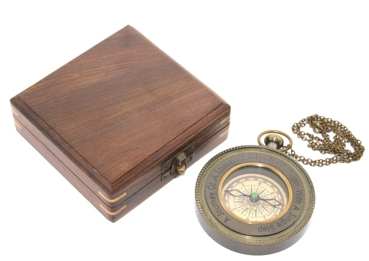 Ahşap Kutulu Pusula Model 4 ( Lisinya ) Ahşap Kutulu Pusula Model 4 ( Lisinya )