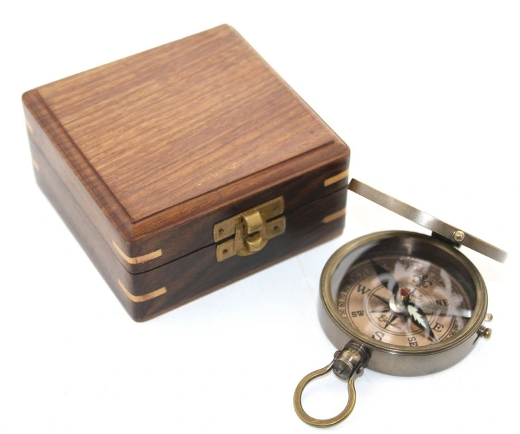 Ahşap Kutulu Pusula Model 6 ( Lisinya ) Ahşap Kutulu Pusula Model 6 ( Lisinya )