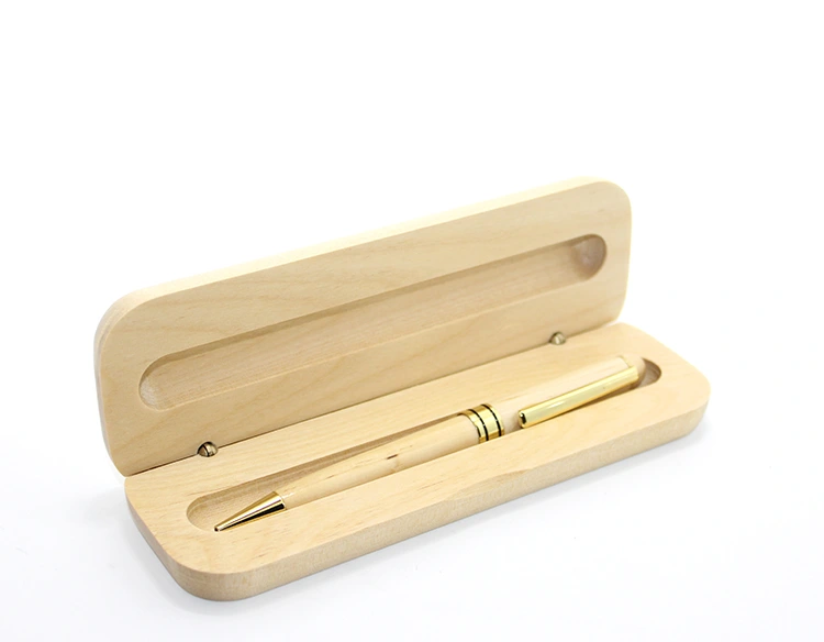 Ahşap Kutulu Tükenmez Kalem Model 1 ( Lisinya )