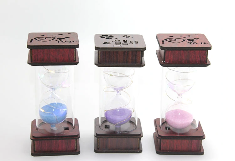 Ahşap Ledli Kum Saati Model 1 ( Lisinya ) Ahşap Ledli Kum Saati Model 1 ( Lisinya )