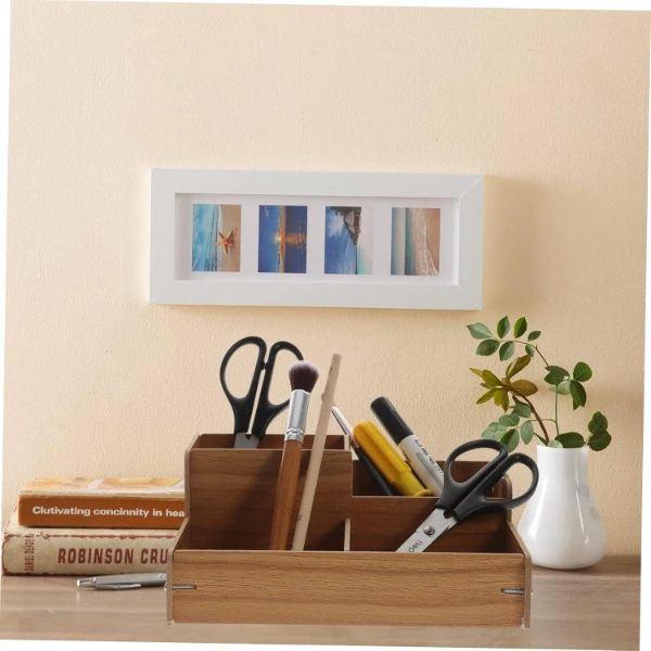 Ahşap Masa Üstü Düzenleyici Kutu ( Lisinya ) Ahşap Masa Üstü Düzenleyici Kutu ( Lisinya )
