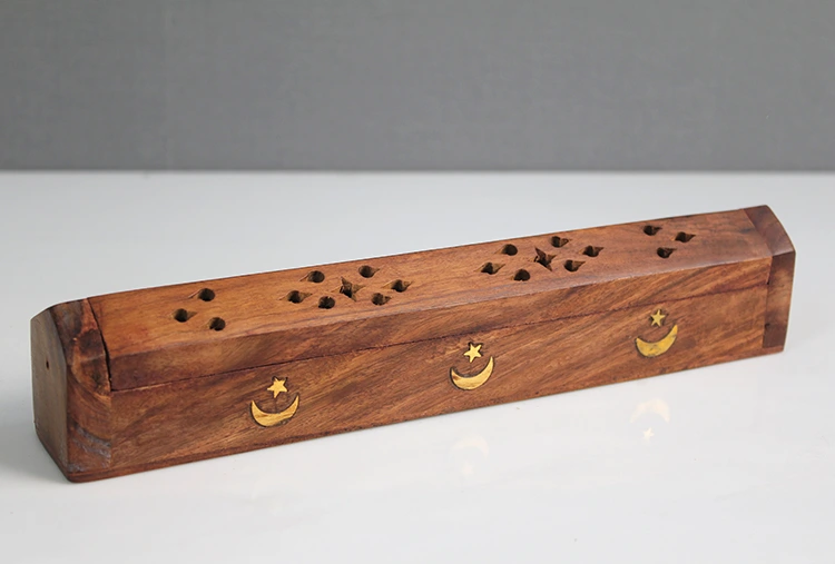 Ahşap Maun Tabut Tütsülük Model 3 ( Lisinya )