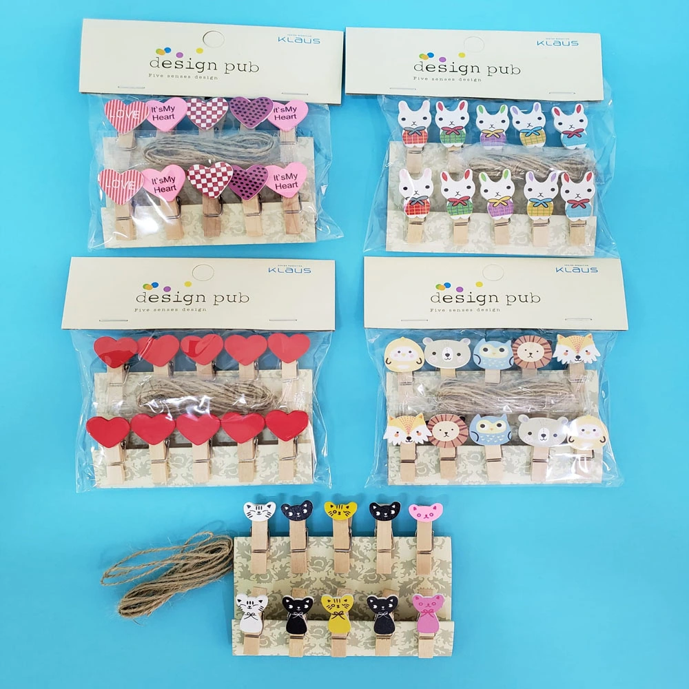 Ahşap Notluk İpli Mandal ( Lisinya ) Ahşap Notluk İpli Mandal ( Lisinya )