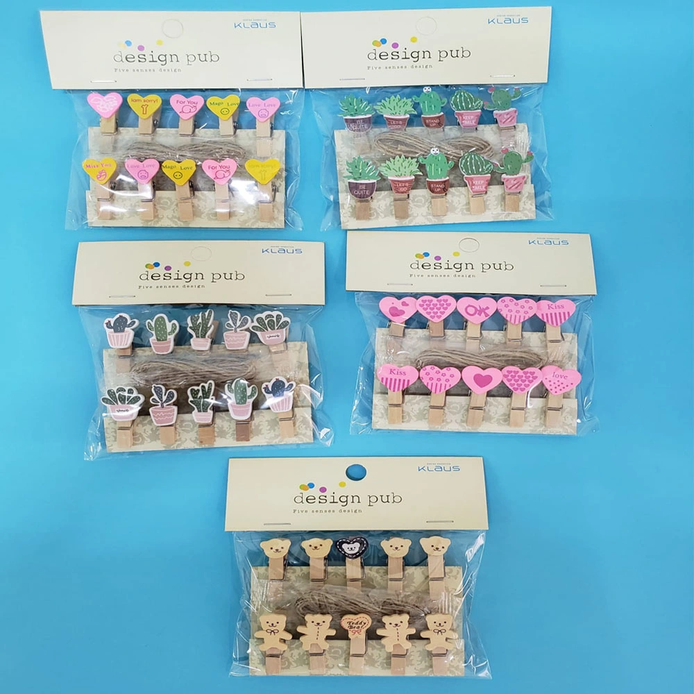 Ahşap Notluk İpli Mandal ( Lisinya ) Ahşap Notluk İpli Mandal ( Lisinya )