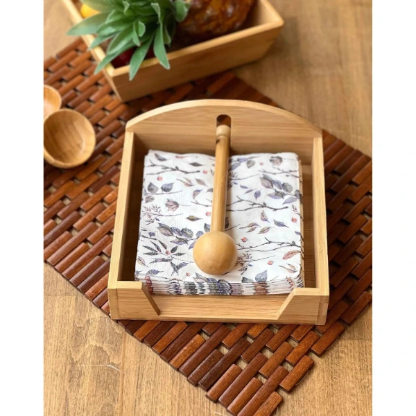 Ahşap Peçetelik ( Lisinya ) Ahşap Peçetelik ( Lisinya )