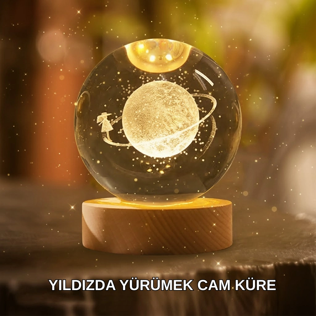 Ahşap Standlı Sarı Işıklı Dekoratif Küre Kız Figürü Tasarım ( Lisinya ) Ahşap Standlı Sarı Işıklı Dekoratif Küre Kız Figürü Tasarım ( Lisinya )