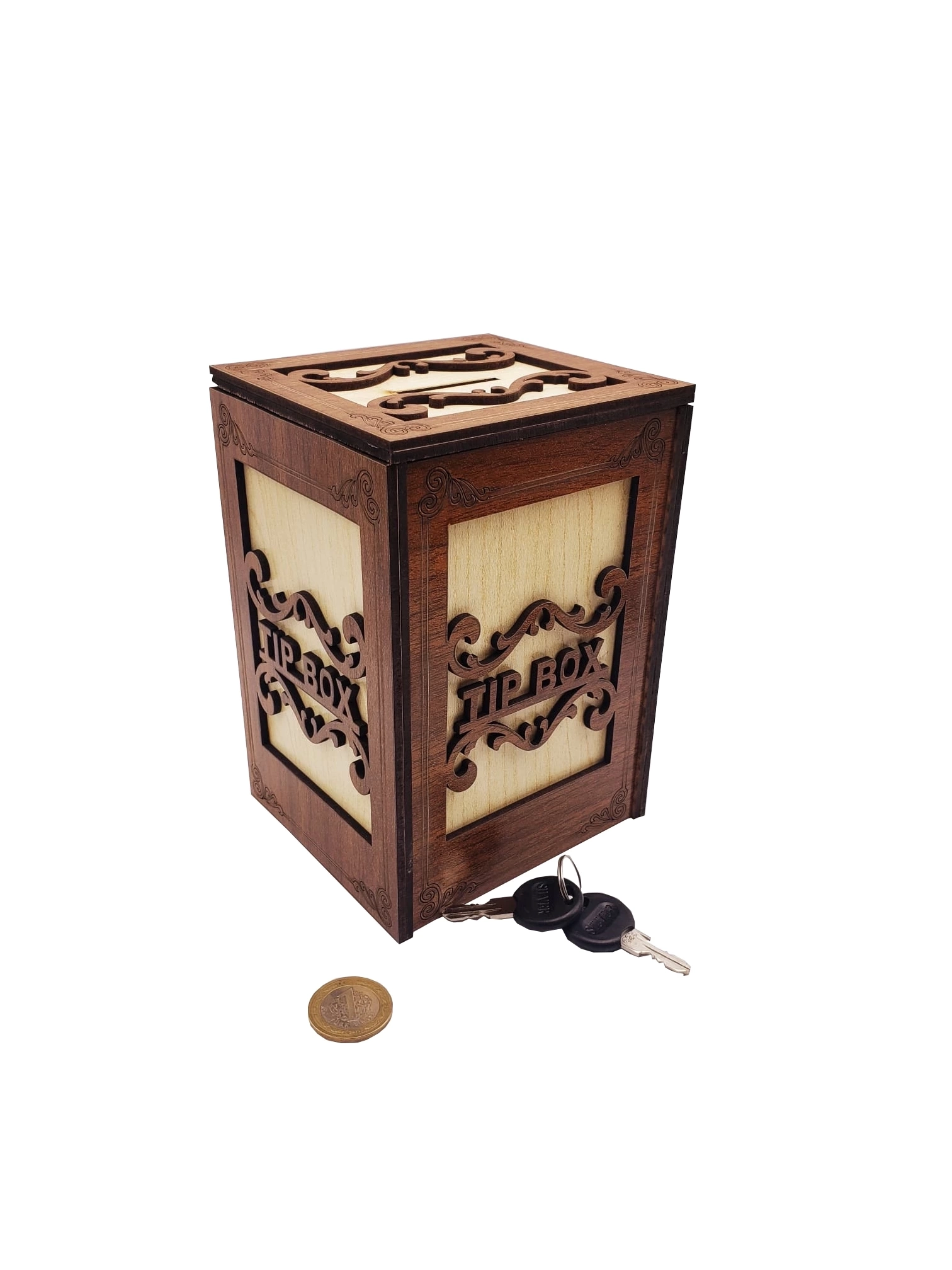 Ahşap mdf Tip Box Kutusu ( Lisinya )