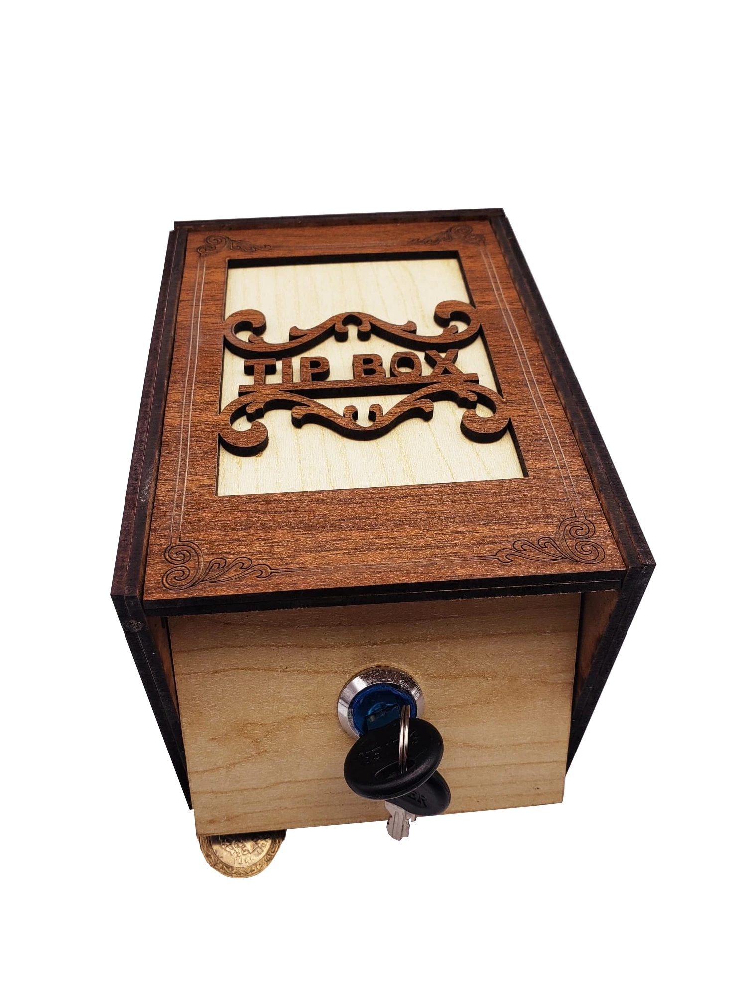 Ahşap mdf Tip Box Kutusu ( Lisinya )
