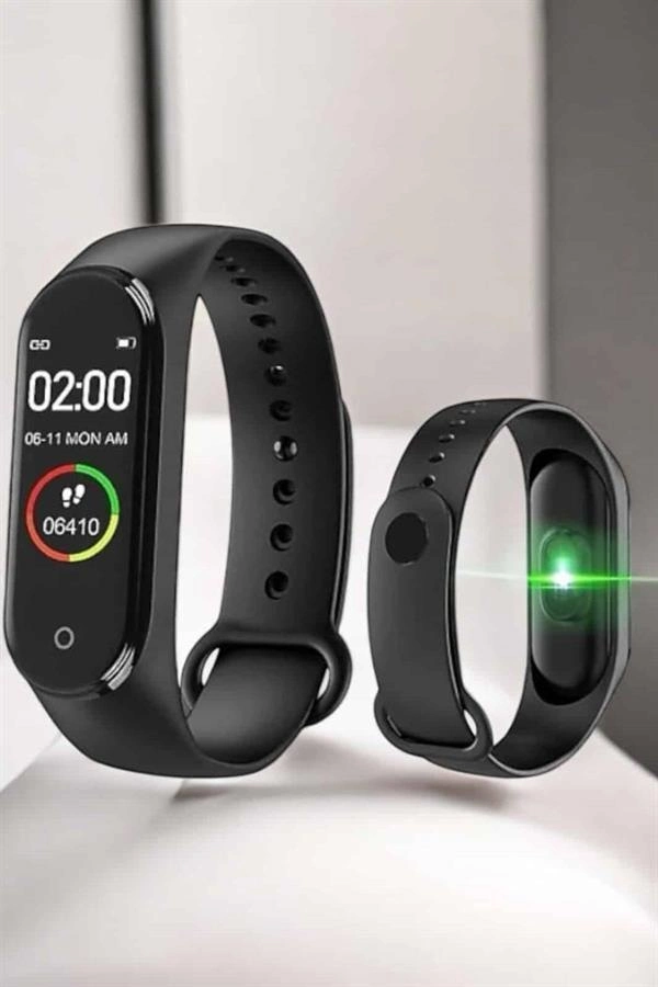 Akıllı Bileklik Fitness Ve Sağlık İçin Akıllı Bileklik Adım Sayar, Kalp Atışı, Uyku İzleme ( Lisinya )