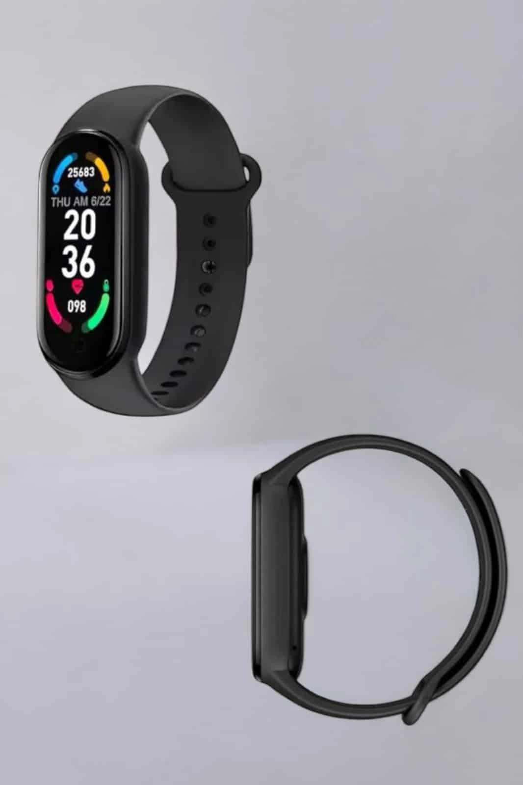 Akıllı Bileklik Fitness Ve Sağlık İçin Akıllı Bileklik Adım Sayar, Kalp Atışı, Uyku İzleme ( Lisinya )