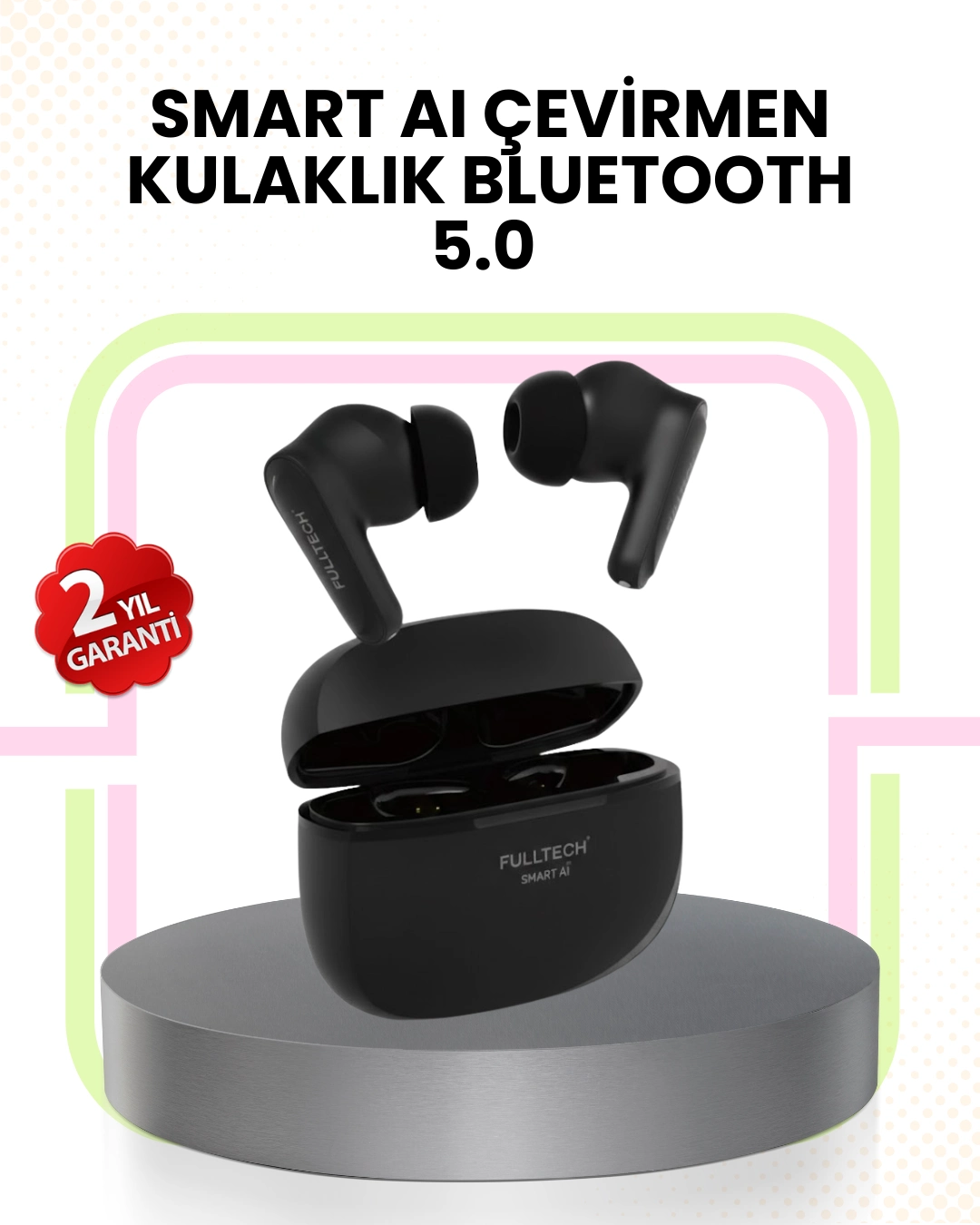 Akıllı Çeviri Destekli Bluetooth Kulaklık Profesyonel Ses Deneyimi ( Lisinya )