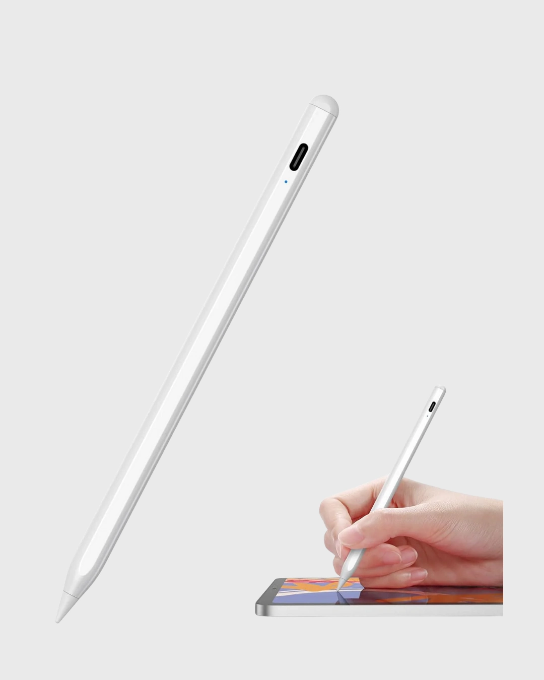 Akıllı Dokunmatik Kalem – Type-c Şarjlı, Manyetik, Apple Pencil Alternatifi Stylus Pen ( Lisinya )