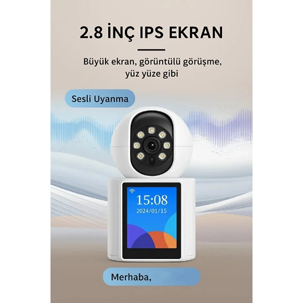 Akıllı Ev Kamerası 2.4 Ghz ( Lisinya ) Akıllı Ev Kamerası 2.4 Ghz ( Lisinya )