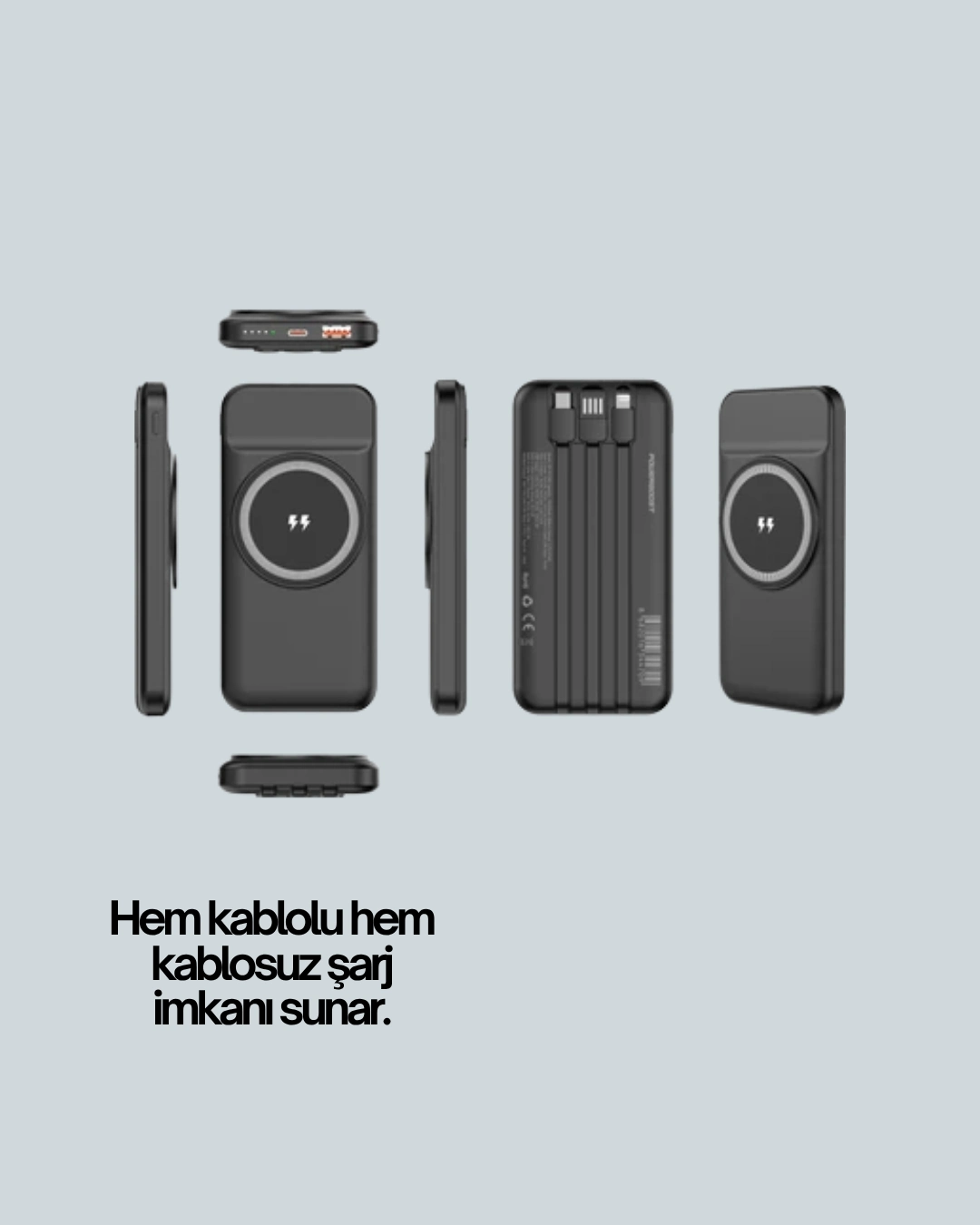 Akıllı Koruma Sistemli Powerbank – Hızlı, Güvenli Ve Modern ( Lisinya )