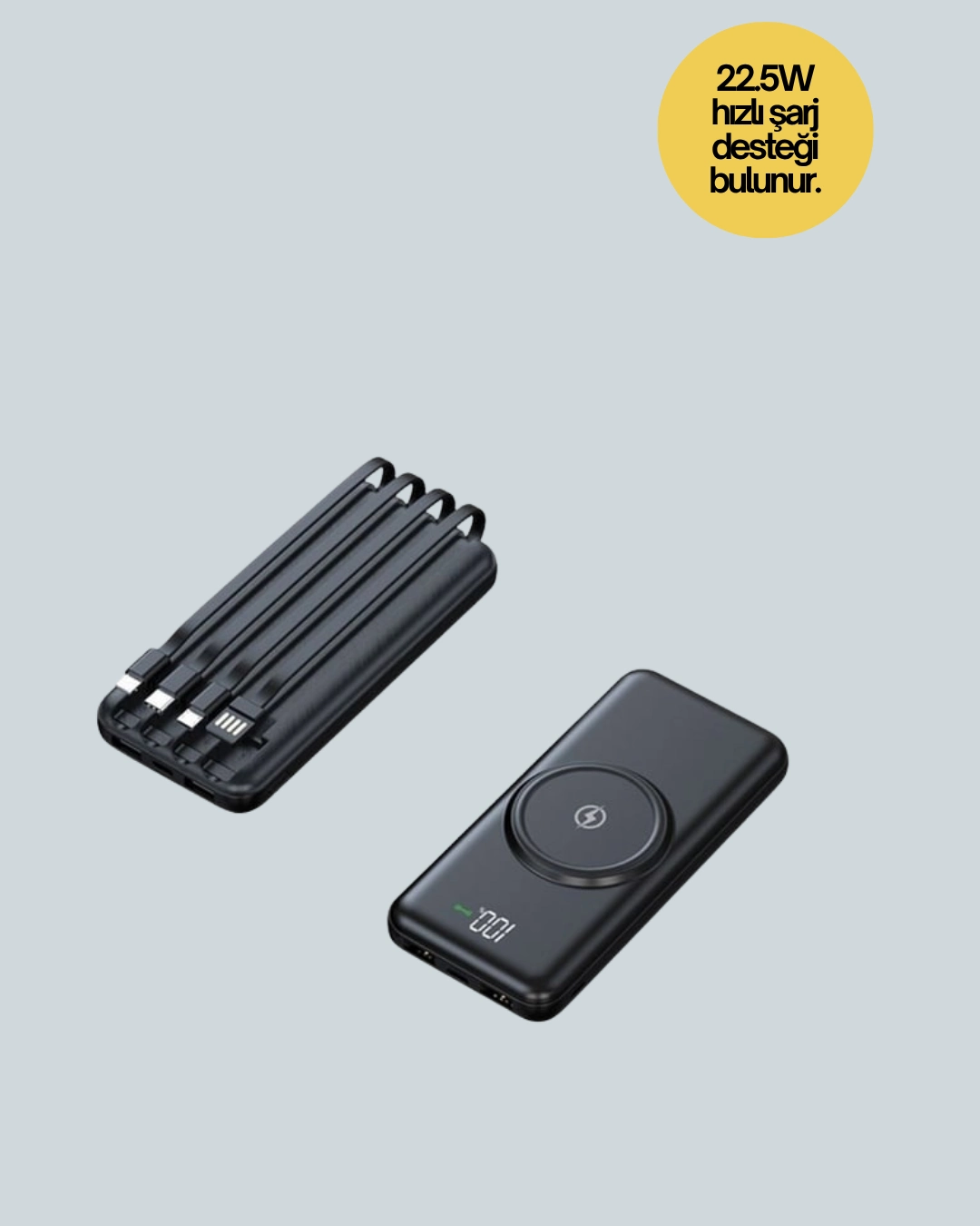 Akıllı Koruma Sistemli Powerbank – Hızlı, Güvenli Ve Modern ( Lisinya )