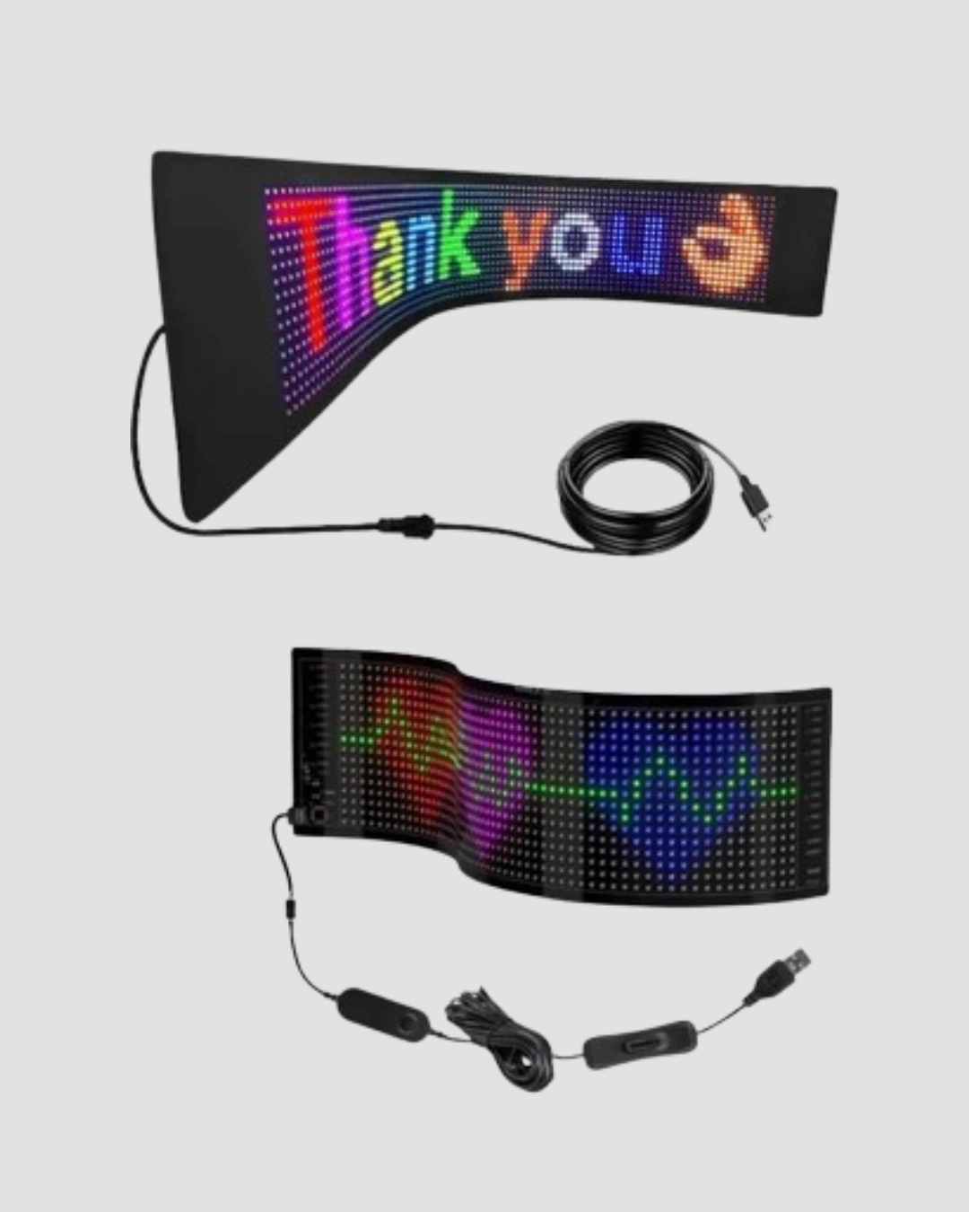 Akıllı Led Matrix Panel – Usb Bağlantılı, Kaydırmalı Yazı Ve Animasyon Desteği ( Lisinya )