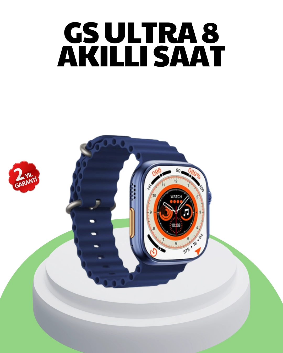 Akıllı Saat 2.05 İnç Su Geçirmez 360 Mah (kopya) ( Lisinya )