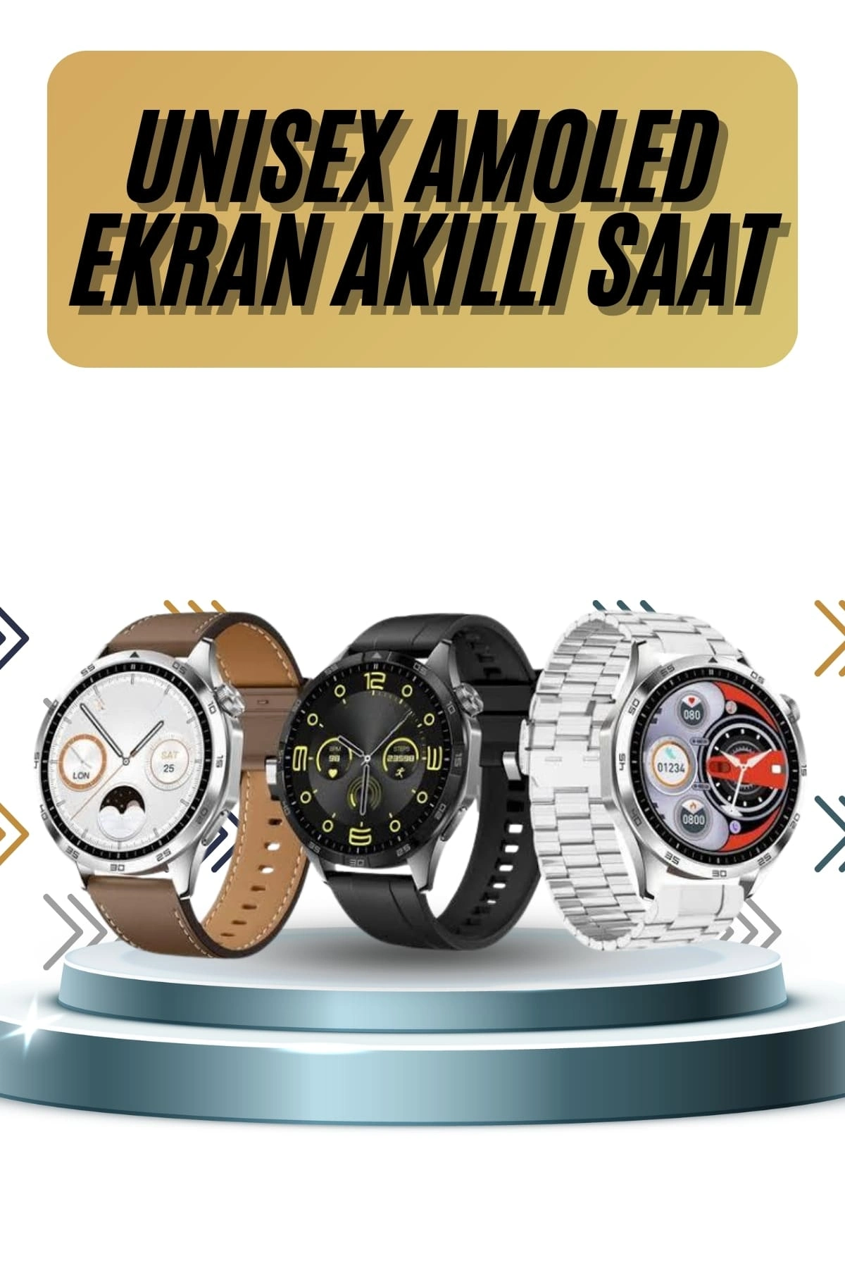 Akıllı Saat 5.0 Bluetooth Bağlantılı Sağlık Ve Uyku Takibi Sosyal Medya Girişli ( Lisinya )