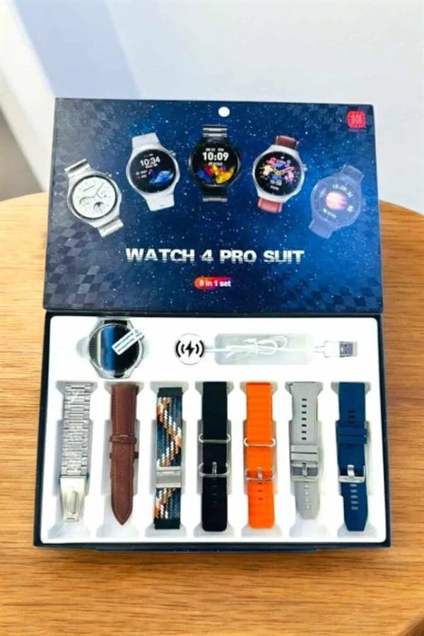 Akıllı Saat 7 Kordonlu Yeni Nesil Arama Cevaplayan Çok Fonksiyonlu ( Lisinya )