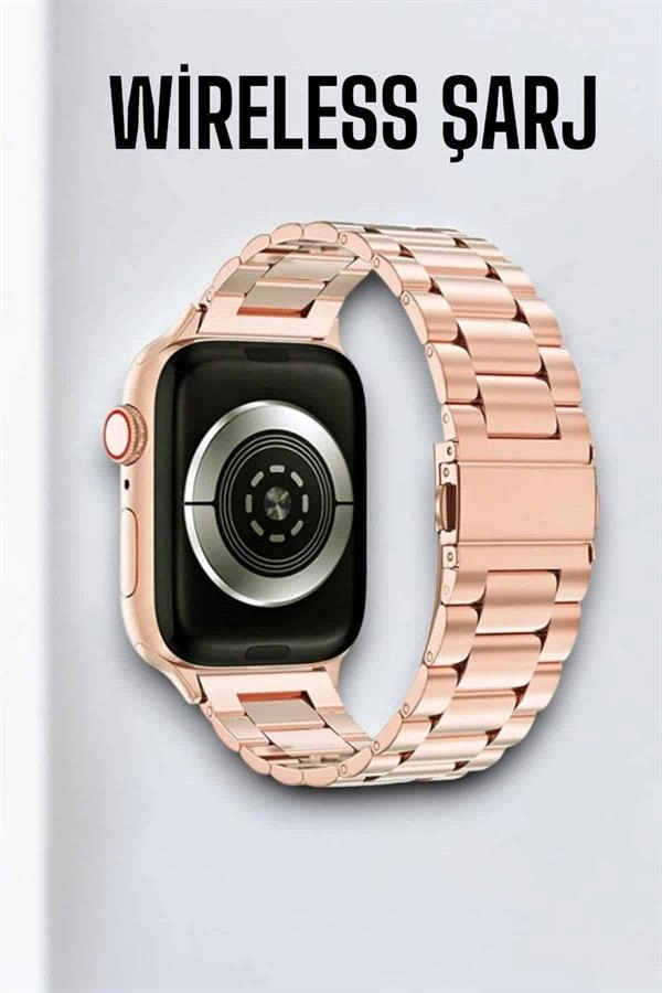 Akıllı Saat Adımsayar, Nabız Takibi Ve Gps Destekli Kadınlara Özel ( Lisinya )