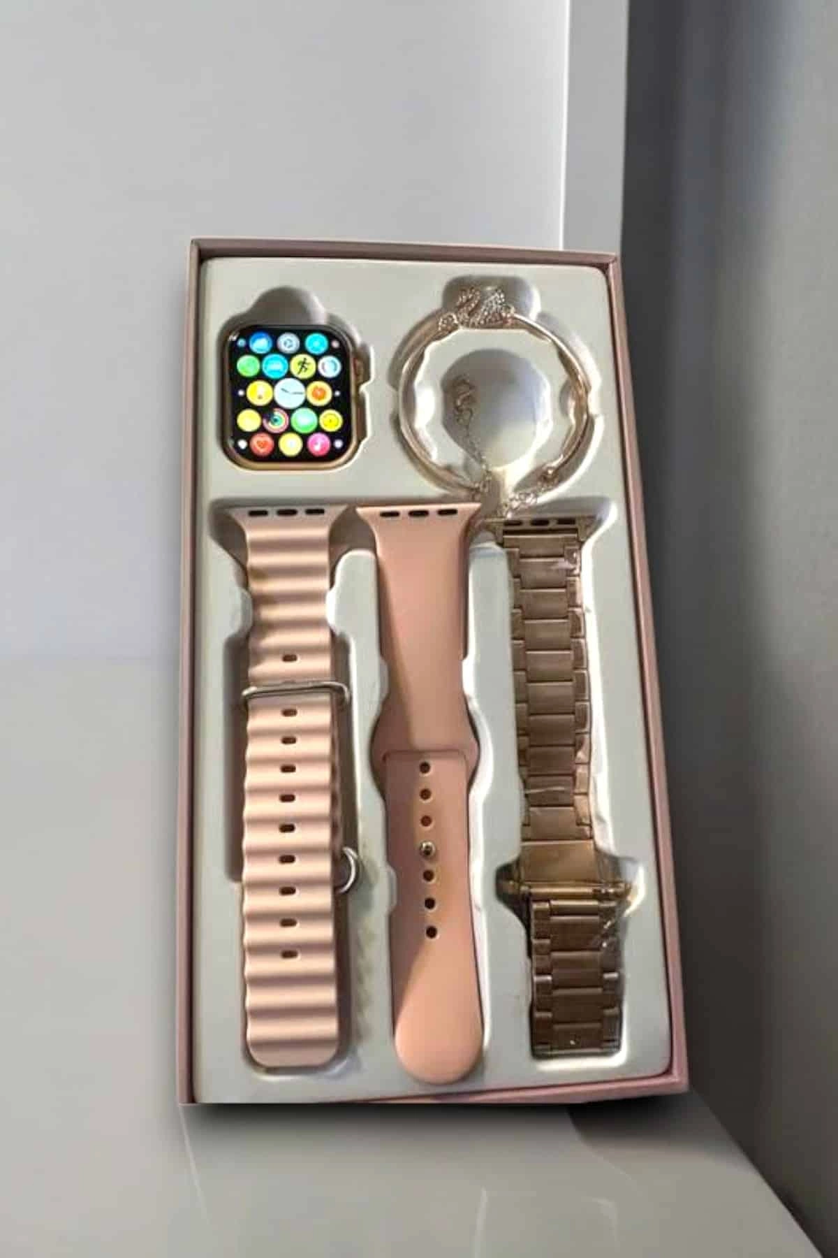 Akıllı Saat Adımsayar, Nabız Takibi Ve Gps Destekli Kadınlara Özel ( Lisinya )