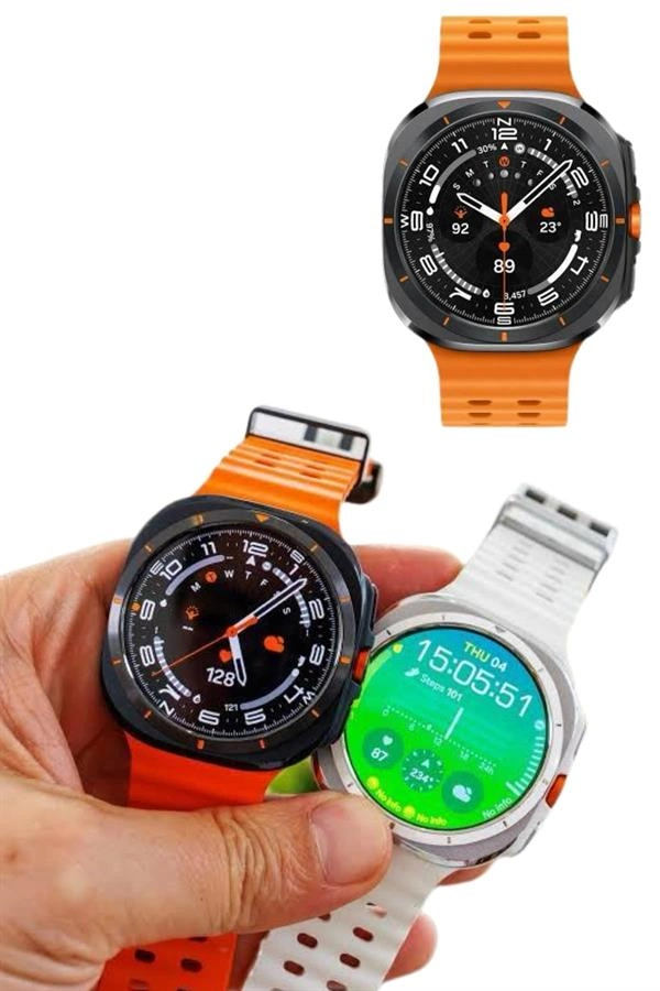 Akıllı Saat Amoled Ekran Bluetooth Bağlantılı Sağlık Takibi Gps Uyumlu ( Lisinya )