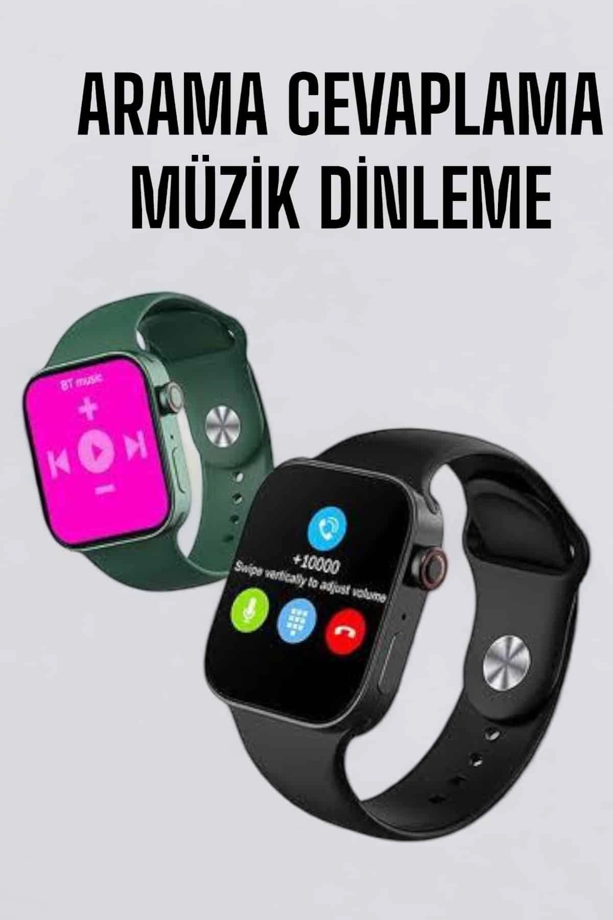Akıllı Saat Amoled Ekran Gps Ve Uyku Takibi Bluetooth Bağlantılı ( Lisinya )