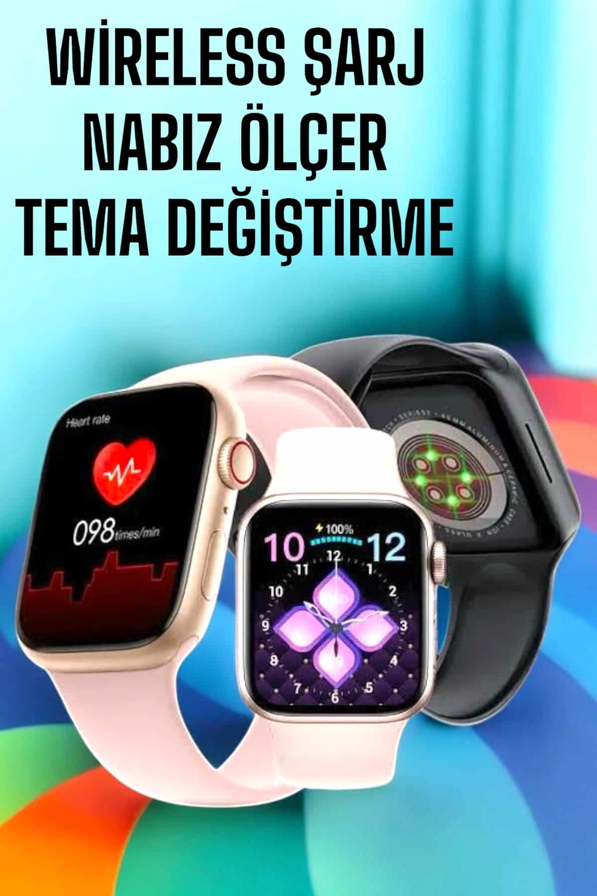 Akıllı Saat Amoled Ekran Gps Ve Uyku Takibi Bluetooth Bağlantılı ( Lisinya )