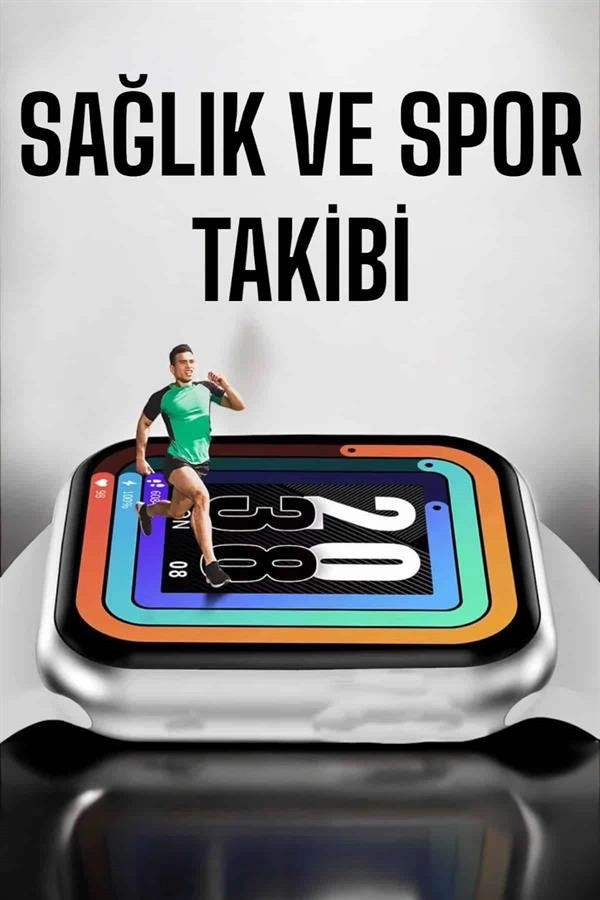 Akıllı Saat Amoled Ekran Yeni Nesil Bluetooth Bağlantılı ( Lisinya )