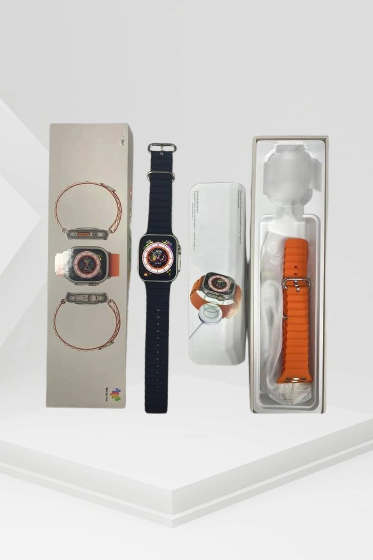 Akıllı Saat Android Ve İos Uyumlu 49 Mm Nfc Özelliği Gps Takibi ( Lisinya )