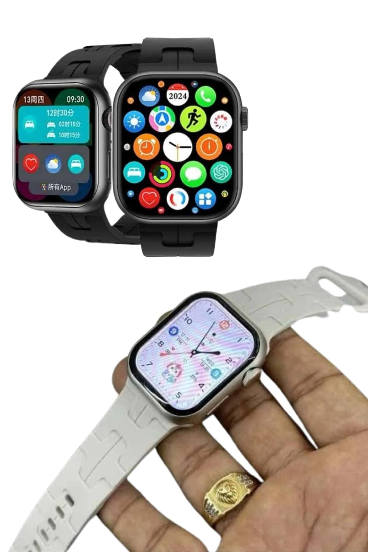 Akıllı Saat Android Ve İos Uyumlu Plastik Kordon Yeni Nesil ( Lisinya )