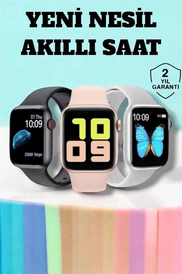 Akıllı Saat Arama Cevaplayan Dokunmatik Ekran Bleutooth Bağlantılı ( Lisinya )