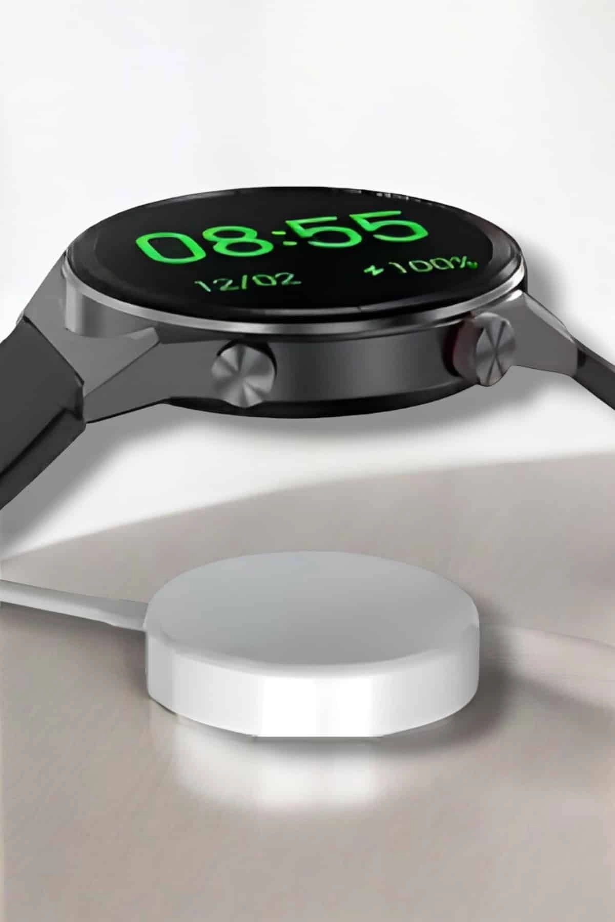 Akıllı Saat Arama Cevaplayan Titreşim Özelliğiyle Bildirim Görebilen ( Lisinya )