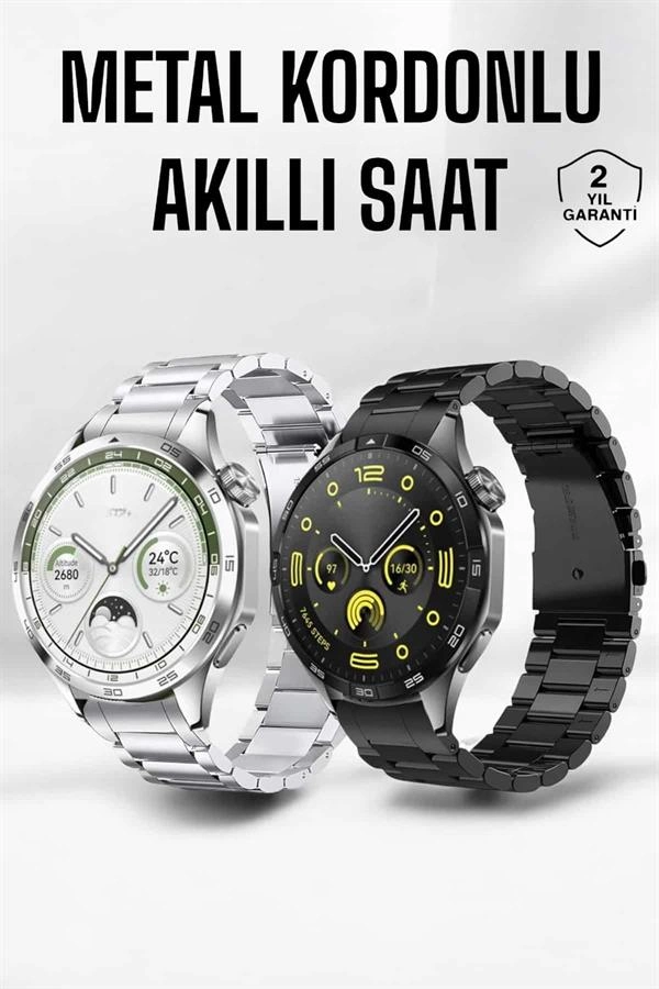 Akıllı Saat Bildirim Görme Amoled Ekran Gps Uyumlu Sesli Görüşme ( Lisinya )