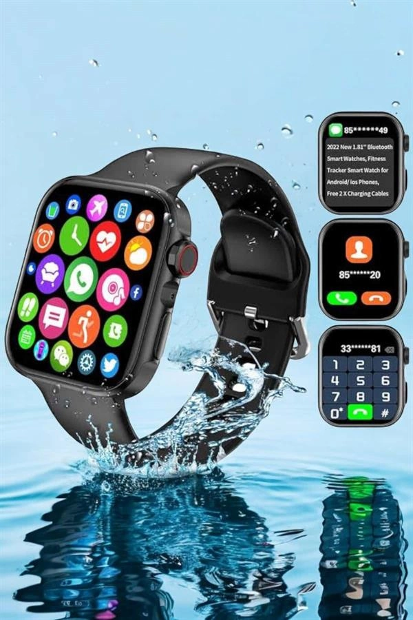 Akıllı Saat Bluetooth Bağlantı Ve 24 Saat Sağlık İzleme Gps Arama Cevaplama ( Lisinya )