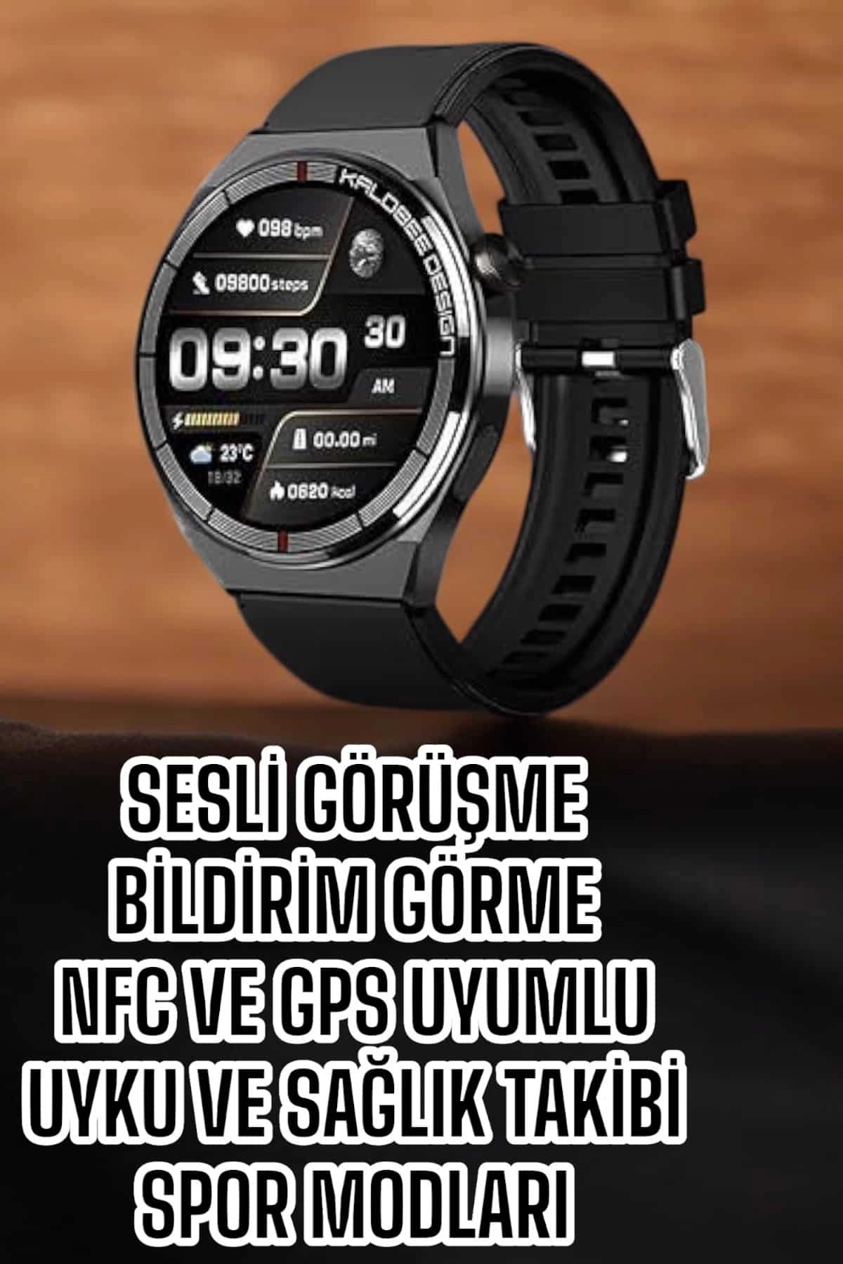 Akıllı Saat Bluetooth Bağlantılı Amoled Ekran Uyku Ve Sağlık Takibi ( Lisinya )