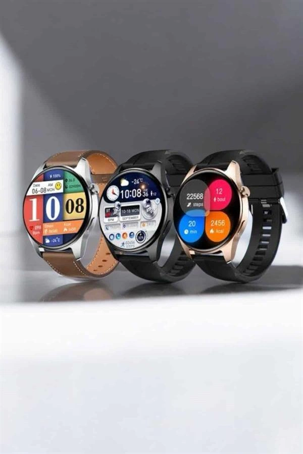 Akıllı Saat Bluetooth Bağlantılı Amoled Ekran Uyku Ve Sağlık Takibi ( Lisinya )