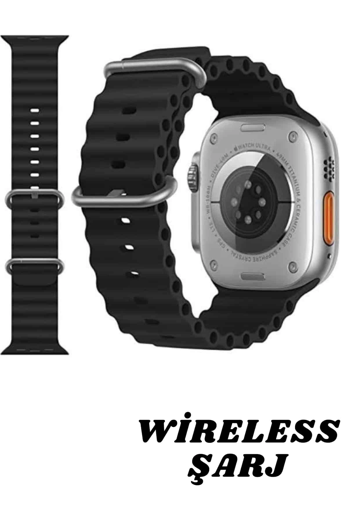 Akıllı Saat Bluetooth Bağlantılı Nfc Ve Gps Uyumlu Nabız Ölçer Sesli Görüşme ( Lisinya )