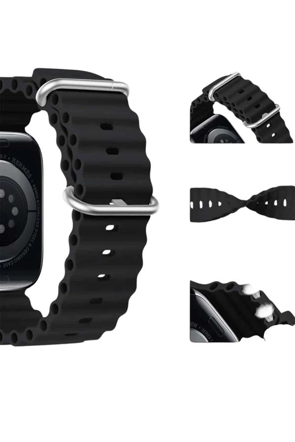 Akıllı Saat Bluetooth Bağlantılı Nfc Ve Gps Uyumlu Nabız Ölçer Sesli Görüşme ( Lisinya )