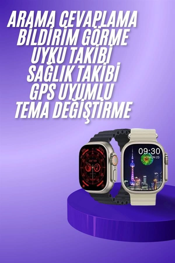 Akıllı Saat Bluetooth Bağlantılı Uyku Ve Sağlık Takibi ( Lisinya )