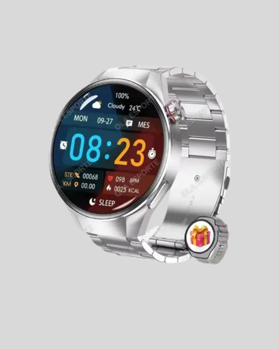 Akıllı Saat Bluetooth Görüşme Destekli – Spor, Sağlık Ve Bildirim Özellikli ( Lisinya )