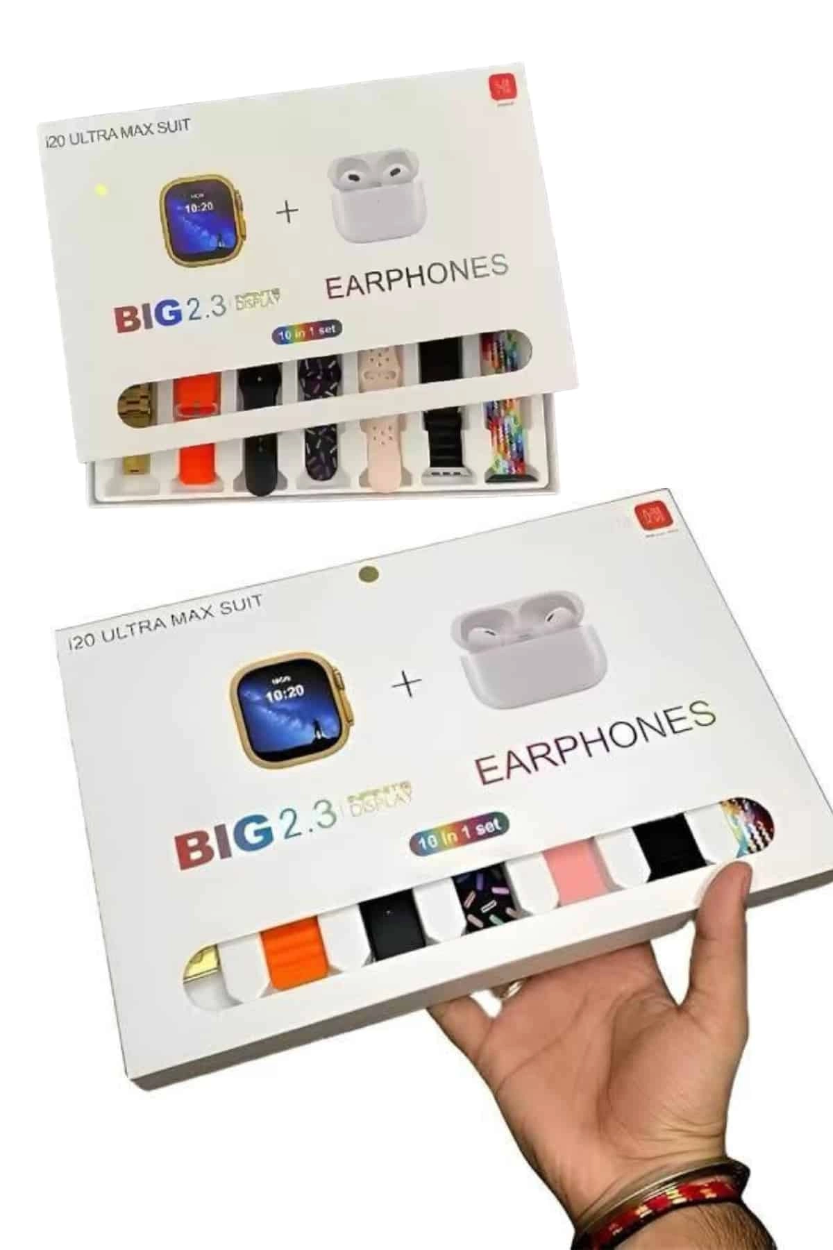 Akıllı Saat Bluetooth Kulaklık Hediyeli Bildirim Görme Sesli Görüşme Çoklu Kordon ( Lisinya )