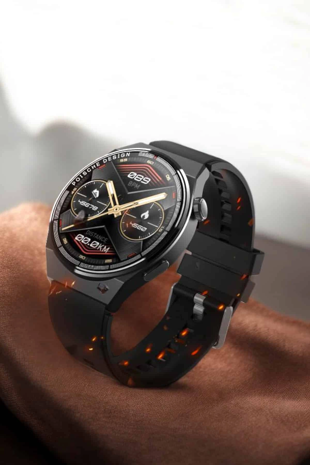 Akıllı Saat Dokunmatik Ekran Sesli Görüşme Ve Bildirim Görme Sağlık Takibi ( Lisinya )