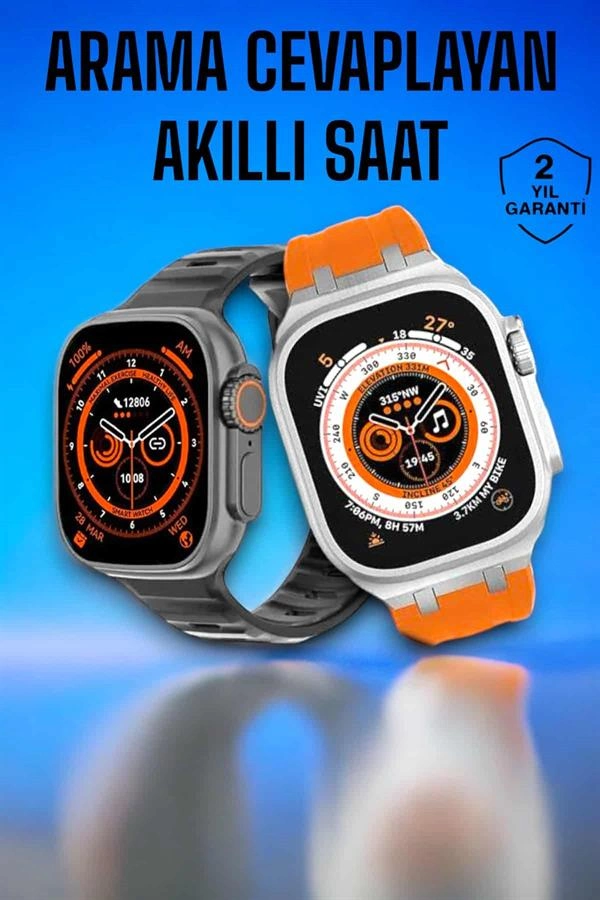 Akıllı Saat Gps, Sağlık Ve Uyku Takibi Arama Cevaplayan Bluetooth Bağlantılı ( Lisinya )