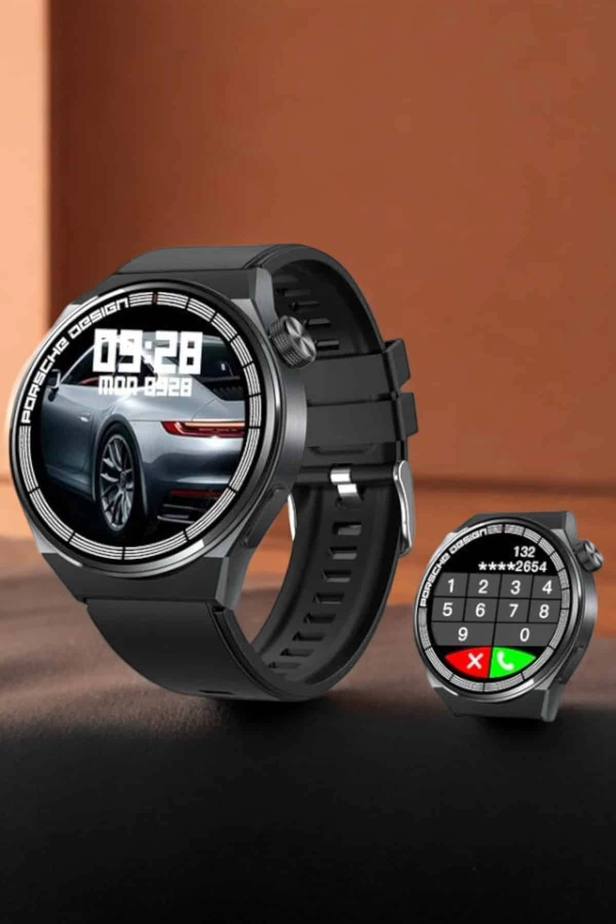 Akıllı Saat Gps Ve Nfc Özelliği Sesli Görüşme Dokunmstik Ekran ( Lisinya )