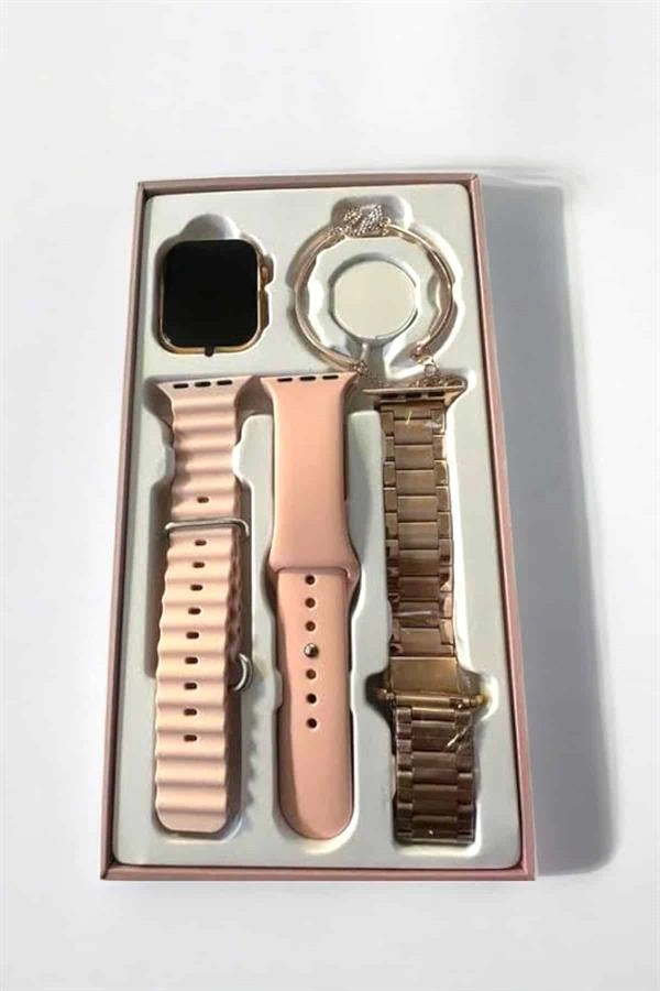 Akıllı Saat Kadınlara Uyku Ve Sağlık Takibi Yapabilen Bileklik Hediyeli ( Lisinya )