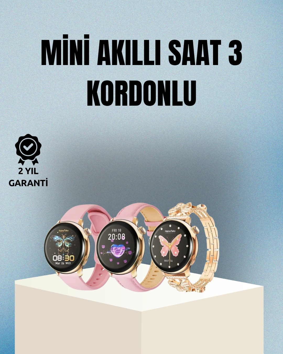 Akıllı Saat – Kalp Atış Takipli, Spor Modlu, Uzun Pil Ömürlü ( Lisinya )